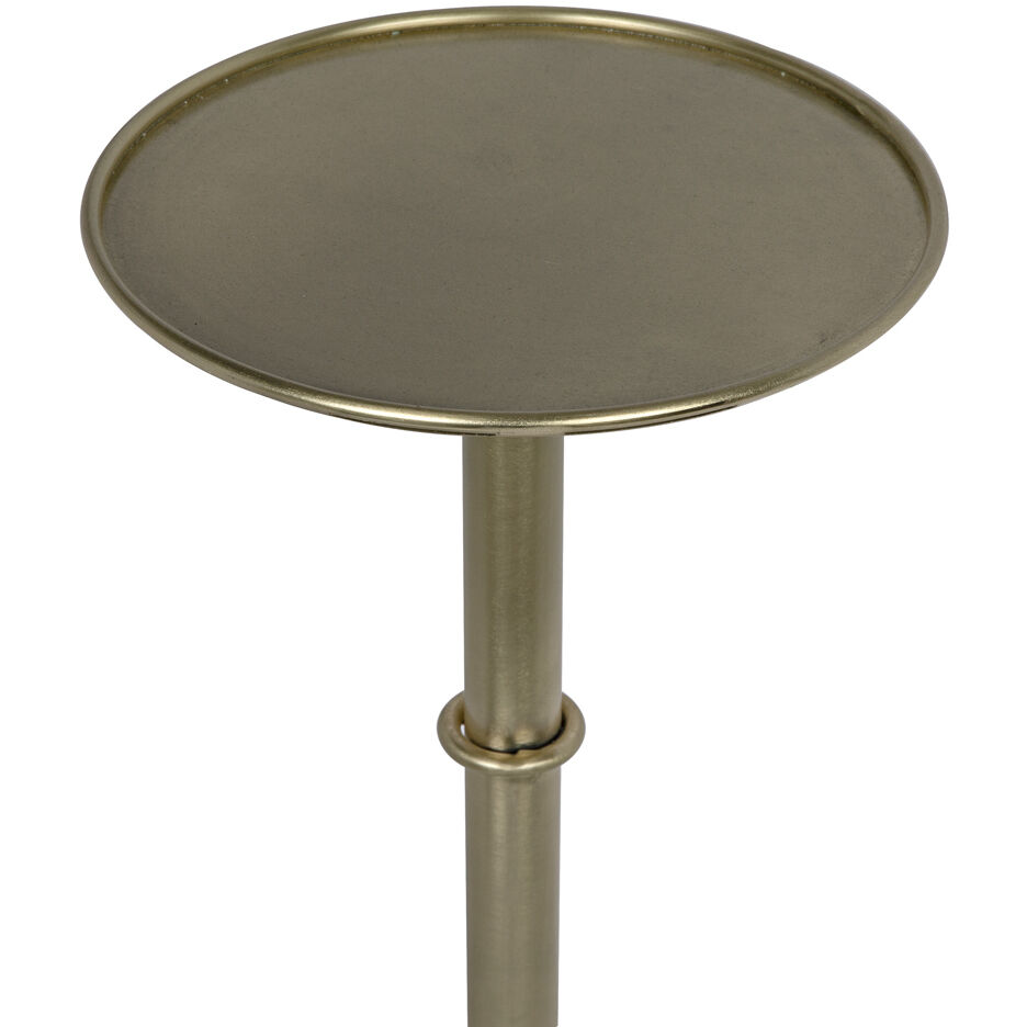 Tini 24 X 10 inch Antique Brass Side Table