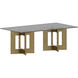 Lianne Gold Dining Table Base