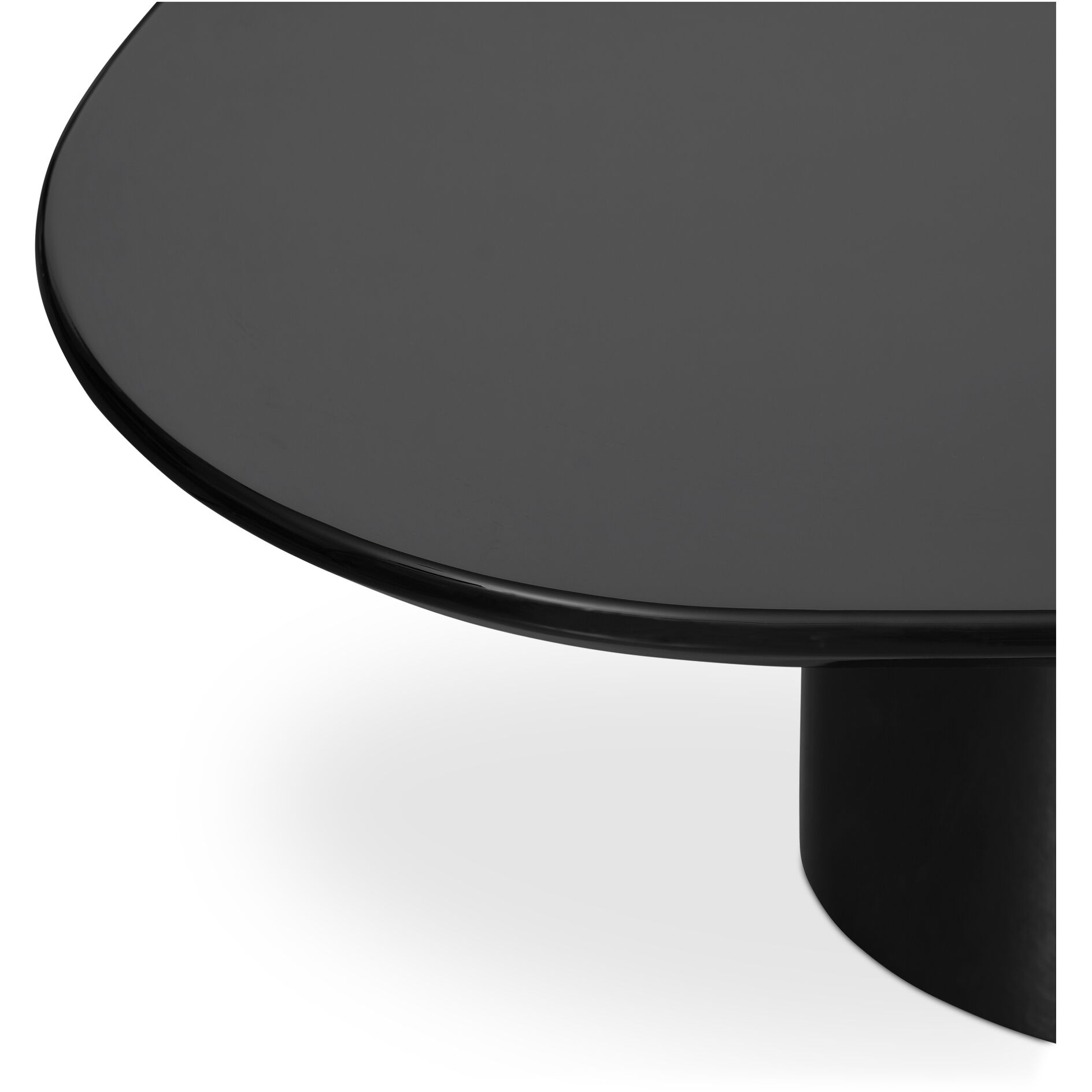 Eden 46 X 31.5 inch Black Coffee Table
