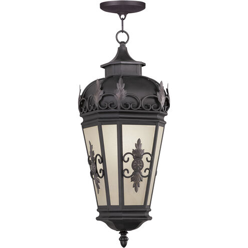 Berkshire 1 Light 10 inch Bronze Outdoor Pendant Lantern