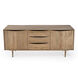 Leonidin Natural Wood 67" Sideboard in Light Brown