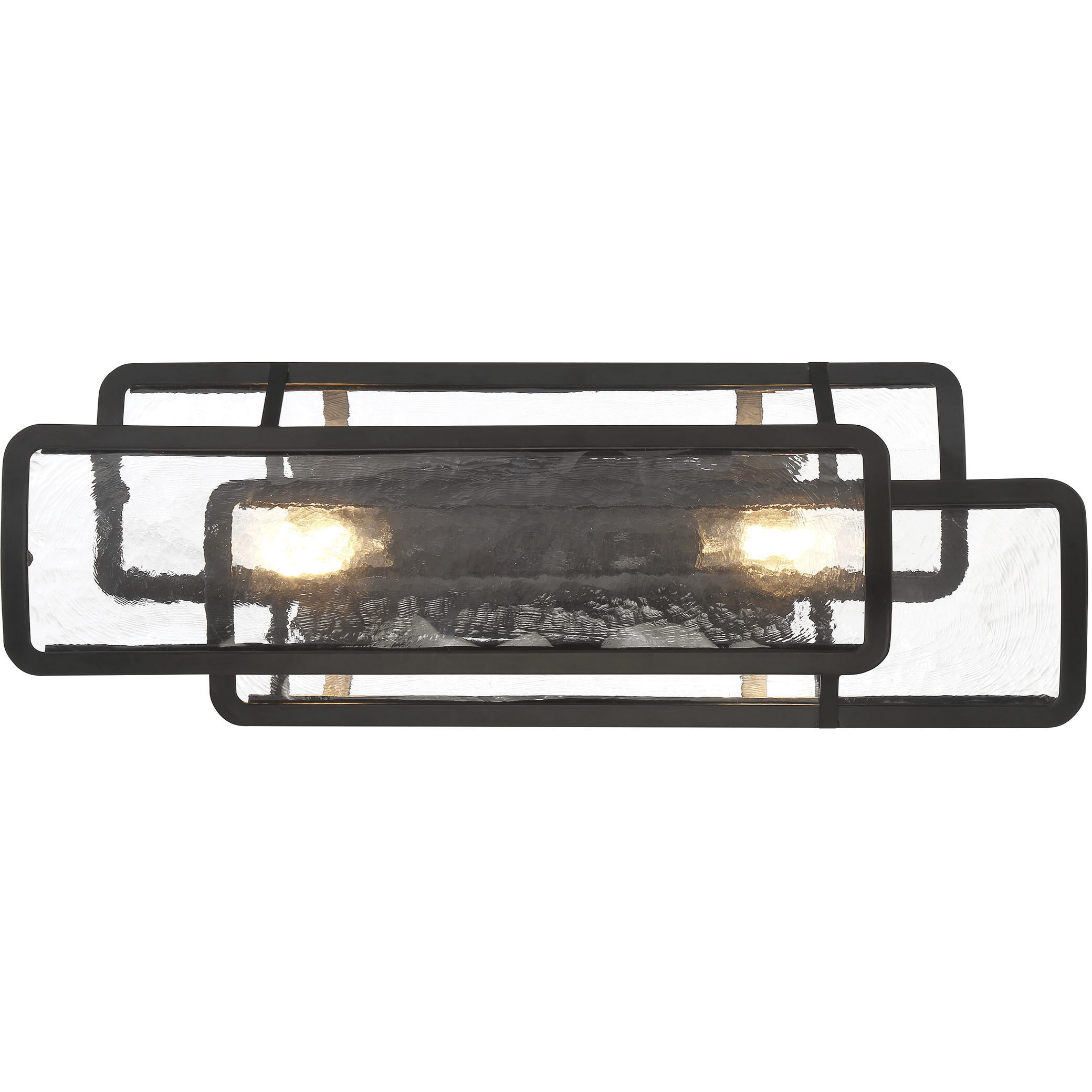 Bella Collina 2 Light 24 inch Coal Bath Vanity Wall Light