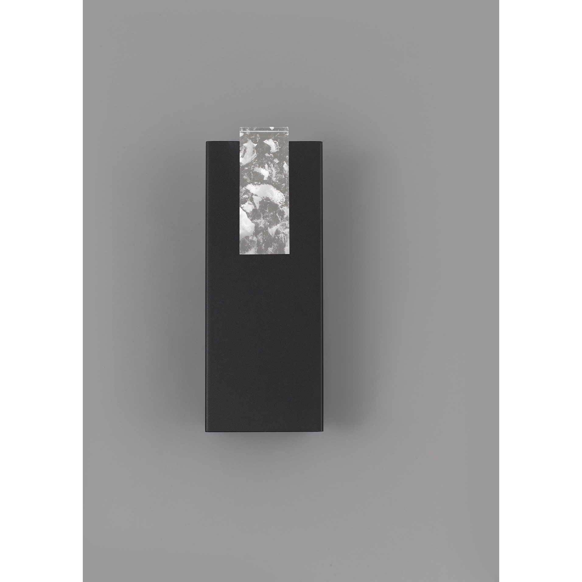 Mille LED 12.88 inch Sand Black Outdoor Wall Sconce