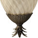 Plantation 1 Light 12.5 inch Pearl Bronze Outdoor Hanging Lantern