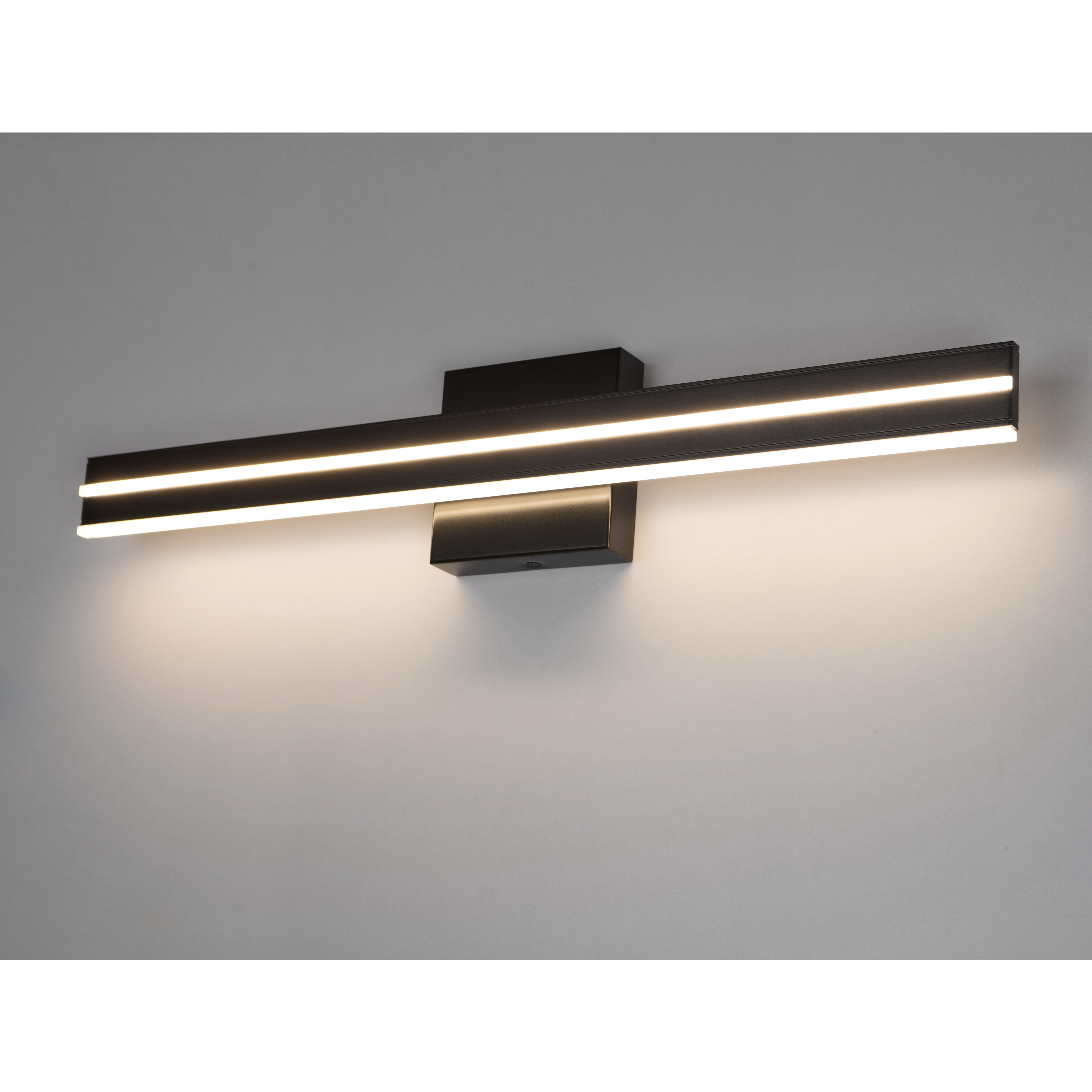 Athena LED 2.9 inch Satin Dark Gray Wall Sconce Wall Light