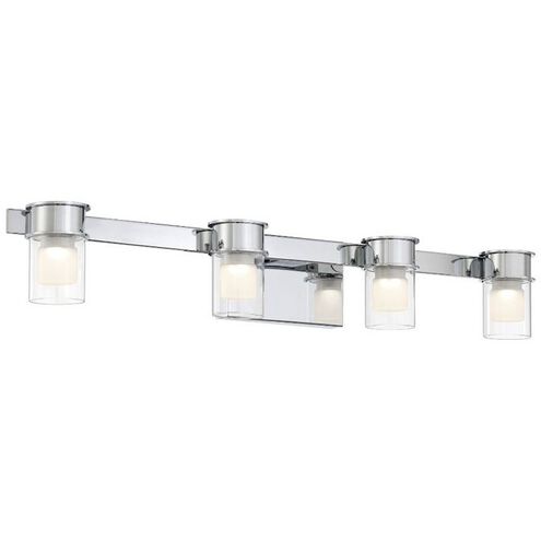 Herald Square LED 30 inch Chrome Bath Light Wall Light