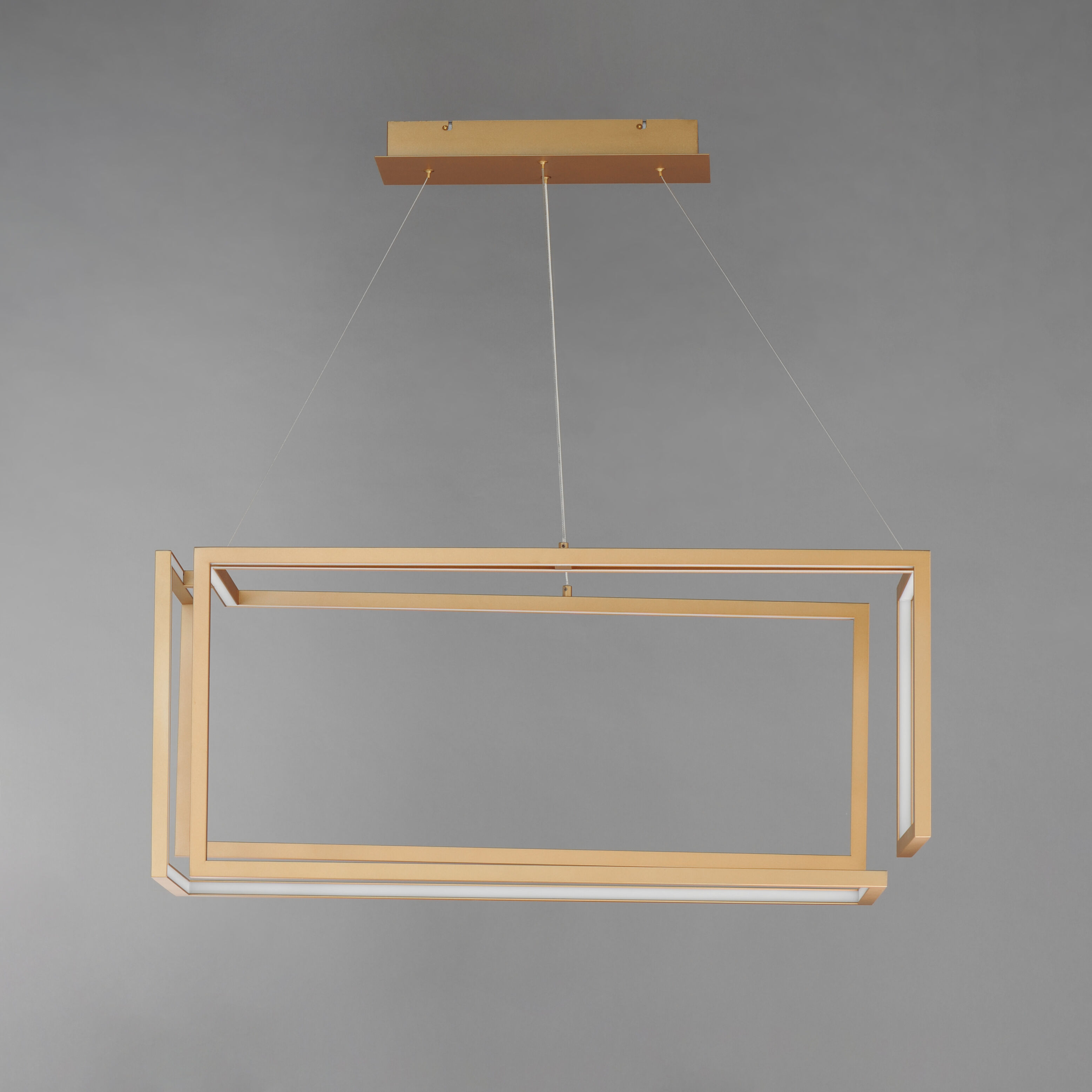 Penrose LED 16 inch Gold Linear Pendant Ceiling Light