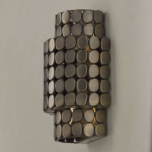 Eliana Sconce Wall Light in Dark Brass