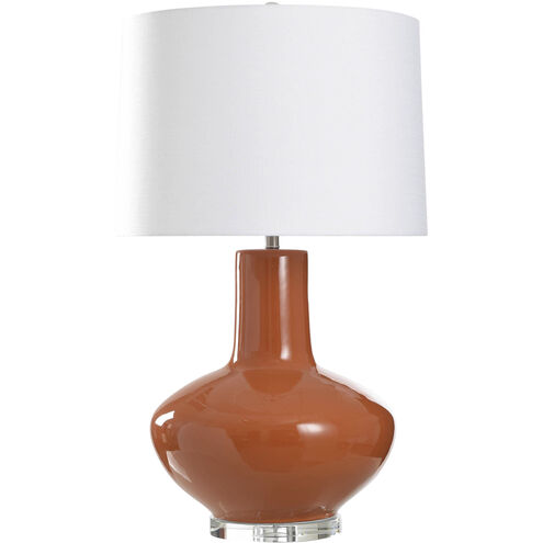 Aniston 37.5 inch 150.00 watt Orange Table Lamp Portable Light