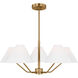 Drew & Jonathan Burke 5 Light 30.00 inch Chandelier