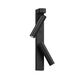 Haim LED Textured Black ADA Wall Sconce Wall Light