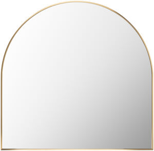 Aranya 36.22 X 35.43 inch Gold Mirror, Arch/Crowned Top