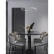 Circulo LED 32 inch Silver Chandelier Ceiling Light