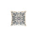 Vincent 20 X 20 inch Medium Gray and Blush Throw Pillow