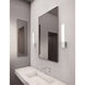 Planes LED 2.5 inch Bright Satin Aluminum ADA Wall Sconce Wall Light