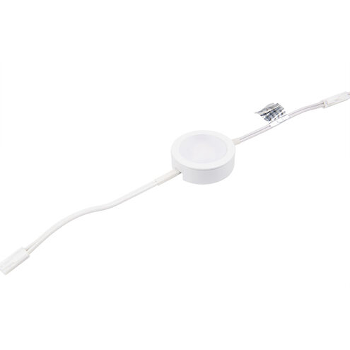 Line Voltage Puck Light LED White Button Light