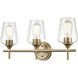 Ashford 3 Light 22.00 inch Bathroom Vanity Light