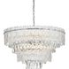 Emilia 8 Light 25 inch Chrome Chandelier Ceiling Light