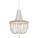 Jolie 4 Light 20 inch Antique White Pendant Ceiling Light