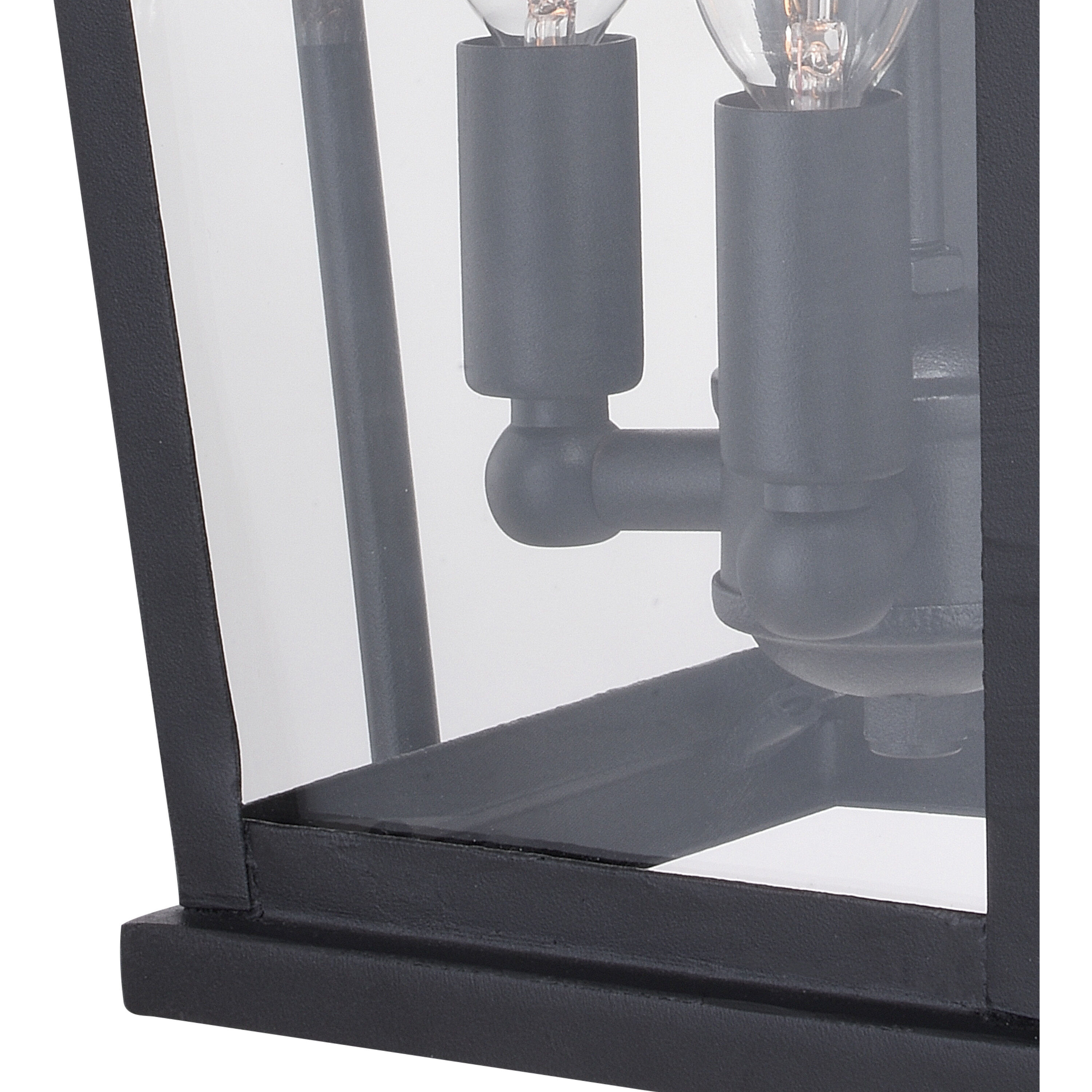 Lexington LED 17.25 inch Textured Black Outdoor Wall