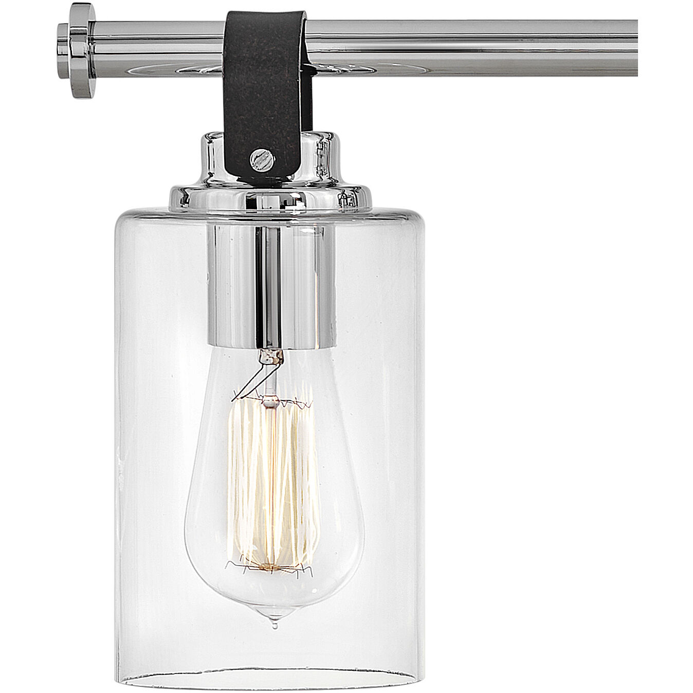 Halstead 4 Light 32 inch Chrome Vanity Light Wall Light