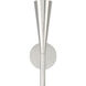 Levi 1 Light 5 inch Polished Nickel Sconce Wall Light