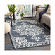 Ralph 90 X 60 inch Charcoal/Cream Rugs