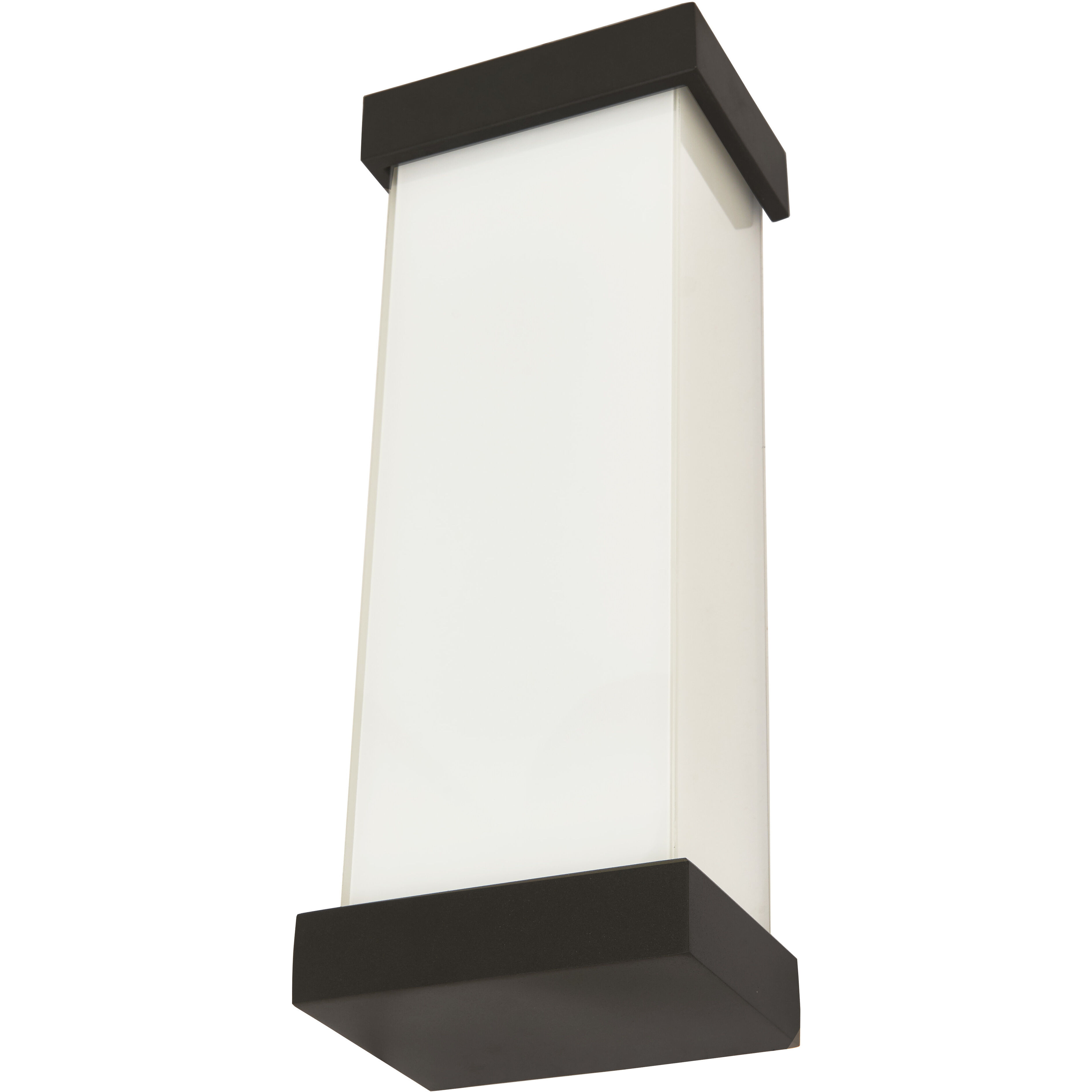 Loki LED 18.7 inch Matte Black Outdoor Wall Light