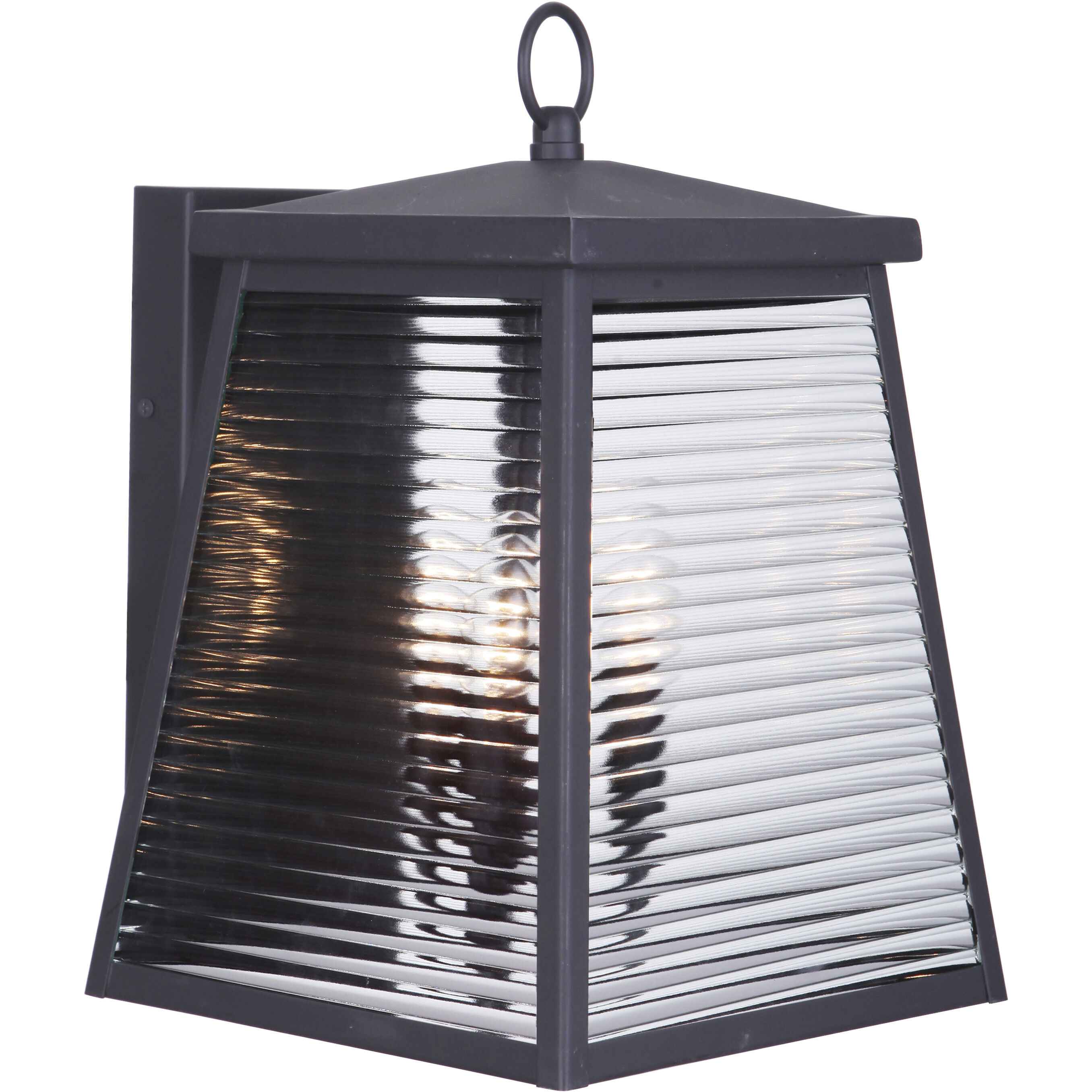 Armstrong 3 Light 13 inch Midnight Outdoor Wall Mount, Medium