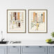 Journey / Travel Orange and Beige and Rust and Yellow Framed Art