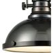 Chadwick 3 Light 13 inch Black Nickel Pendant Ceiling Light