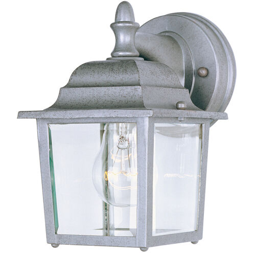 Builder Cast 1 Light 9 inch Pewter Outdoor Wall Mount