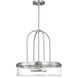 Anders 4 Light 20 inch Brushed Nickel Pendant Ceiling Light