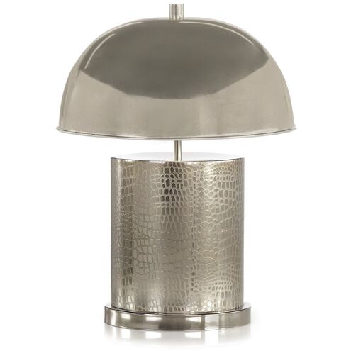 Galapagos 28.5 inch Nickel Accent Lamp Portable Light
