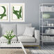 Abstract Collection Green Framed Art