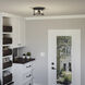 Trilogy 3 Light 16 inch Old Bronze Flush Mount Ceiling Light 