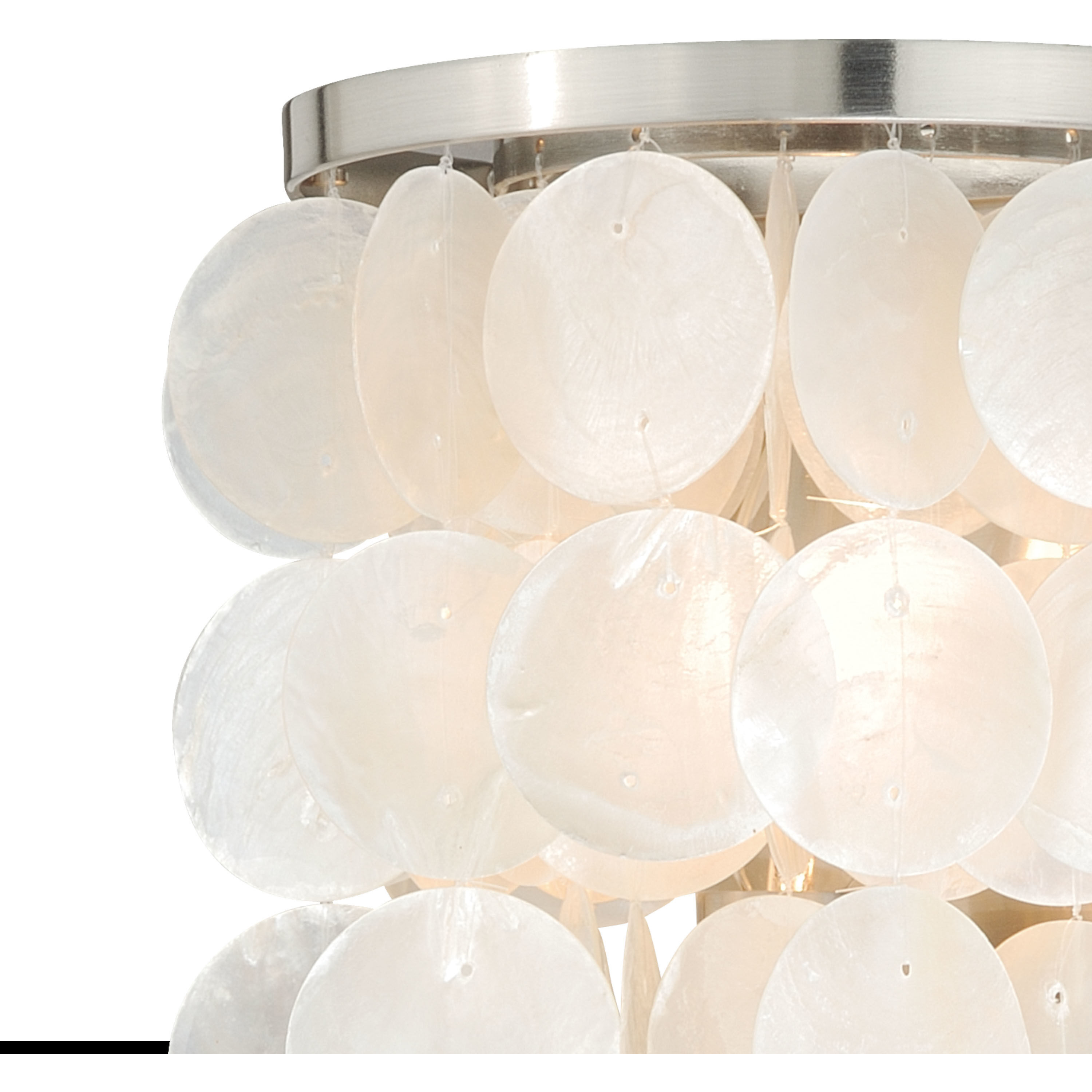 Elsa LED 6.5 inch Satin Nickel Bathroom Light Wall Light