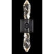 Angelus 2 Light 5.13 inch Satin Brushed Black Wall Sconce Wall Light