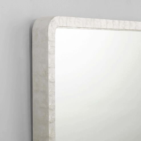 Triton 40 X 28 inch White Mirror