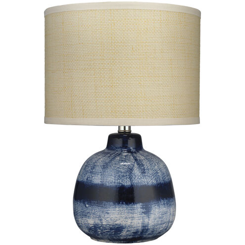 Batik 17.75 inch 60.00 watt Indigo Table Lamp Portable Light in Raffia
