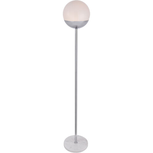 Eclipse 62 inch 40 watt Chrome Floor Lamp Portable Light