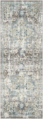 Lavadora 87 X 31 inch Taupe Rug in 2.5 x 8, Runner