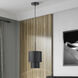 Zolana 1 Light 8.5 inch Black Mini Pendant Ceiling Light
