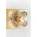 Shea 4 Light 22 inch Aged Brass Bath And Vanity Wall Light