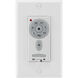 Controls White Fan Wall Control