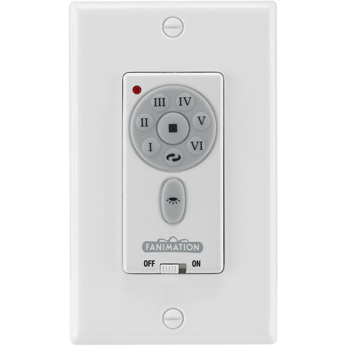 Controls White Fan Wall Control