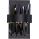 Glacier LED 7.5 inch Black Nickel ADA Wall Sconce Wall Light