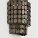 Eliana Sconce Wall Light in Dark Brass