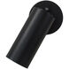 Robbie 1 Light 5 inch Matte Black Sconce Wall Light