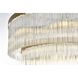 Harlow 14 Light 32 inch Satin Gold Chandelier Ceiling Light